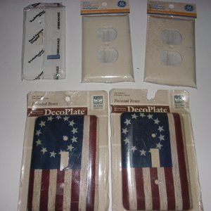 ELECTRIC WALL LIGHTSWITCH PLATES